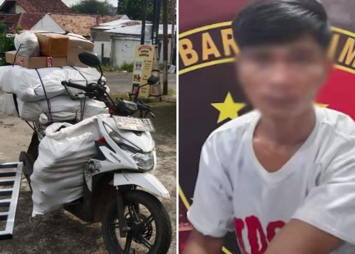 Polisi Bekuk Kawanan yang Bawa Kabur Motor Kurir dan Puluhan Paket di Palembang, 2 Rekannya Terus Diburu