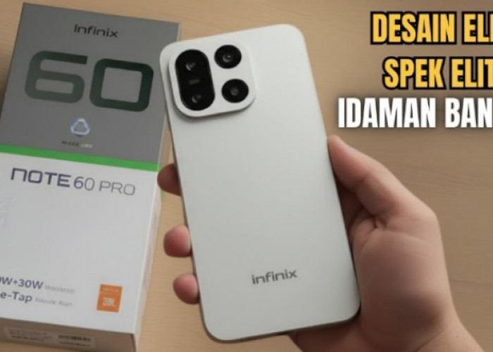Desain Premium dan Fitur Canggih Infinix Note 60 Pro Sebagus Ini, Ponsel Kelas Menengah Rasa Flagship