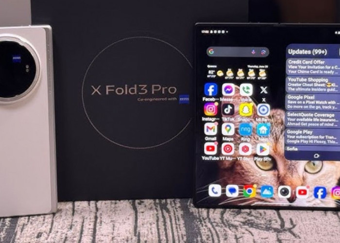 Vivo X Fold 3 Pro, Ponsel Lipat Kamera Mumpuni dan Baterai Tahan Lama Kini Hadir dengan Harga Kian Terjangkau