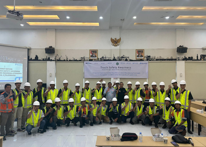 Peringatan Bulan K3 Nasional, Pelindo Regional 2 Palembang Gelar Truck Safety Awareness