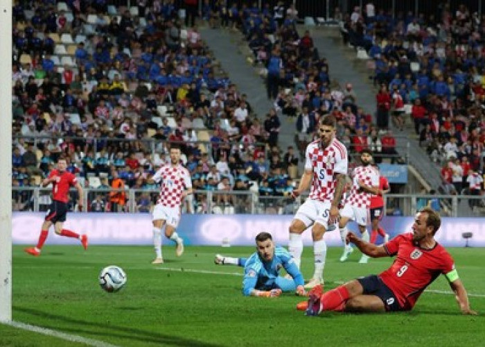 UEFA Nations League - Inggris Pesta Gol di Markas Kroasia 7-0