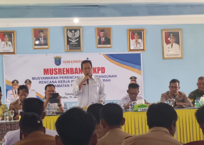 Kecamatan Tulung Selapan Kabupaten OKI Banyak Terima Usulan di Musrenbang, Salah Satunya Gedung Paud