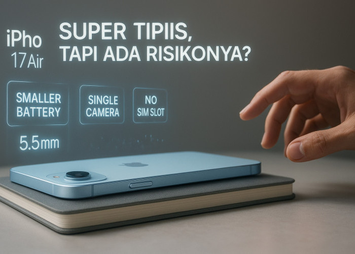 iPhone 17 Air Cuma 5,5mm! Desain Memukau dan Super Tipis Ini Punya Kelemahan Fatal?
