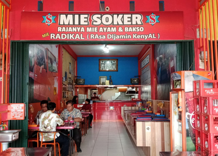 Mie Ayam Bakso Soker, Rajanya Mie Ayam di Kota Palembang