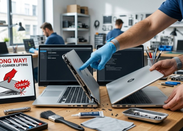 Simak! Kebiasaan Sepele yang Dianggap Normal Ternyata Bisa Membuat Engsel Laptop Patah