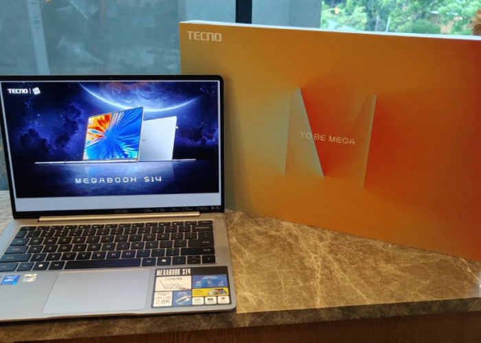TECNO MEGABOOK S14: Laptop Tipis dengan Intel Core Ultra 5 125H
