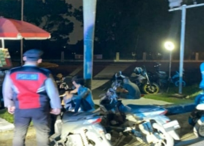 Polres Ogan Ilir Berikan 50 Teguran ke Pengendara yang Melanggar pada Saat KRYD Malam Libur