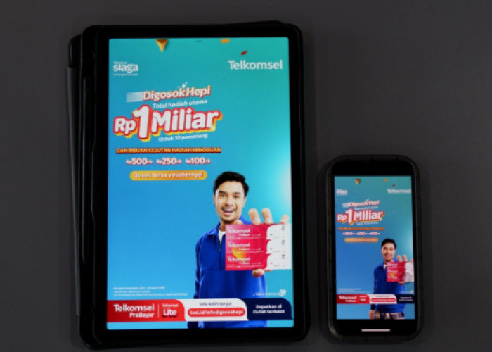 Yuk Ikutan! Program 'Digosok Hepi' by Telkomsel Berhadiah Hingga Rp1 Miliar, Begini Caranya