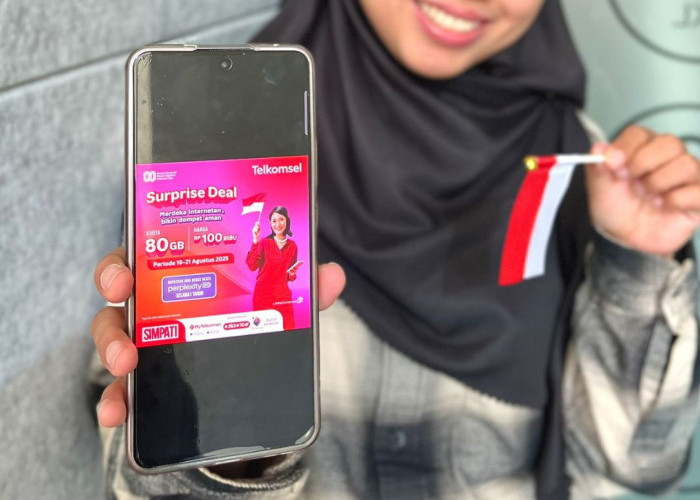 Surprise Deal Merdeka Internet Telkomsel, Kuota 80GB Mulai Rp100.000 & Akses Perplexity Pro selama 1 tahun