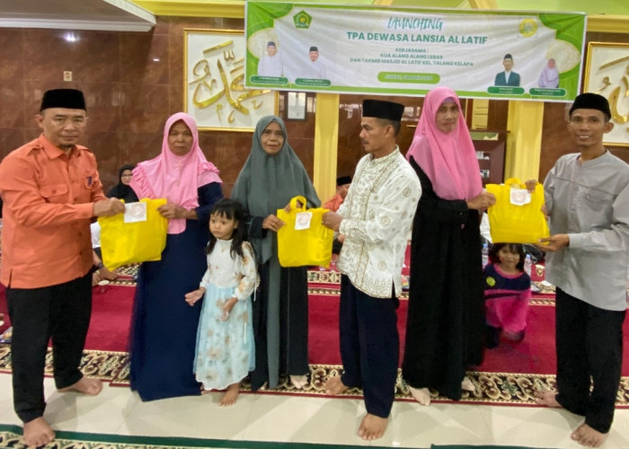 Tingkatkan Layanan Berdampak, KUA Alang Alang Lebar Resmikan TPA Lansia