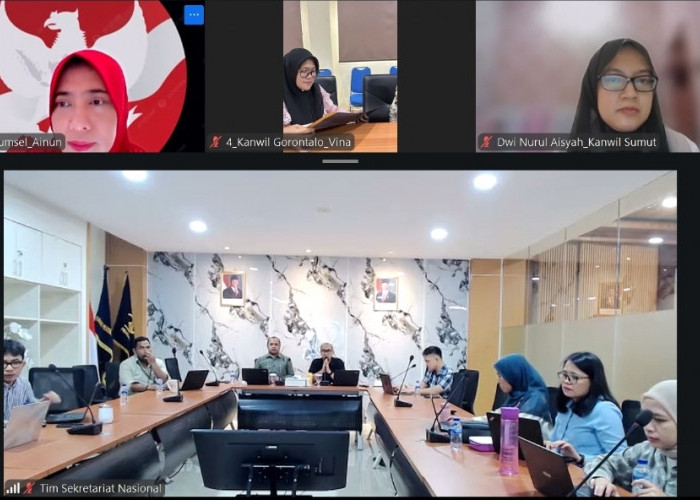 Tingkatkan Tata Kelola Hukum, Kemenkum Sumsel Gelar Monitoring IRH