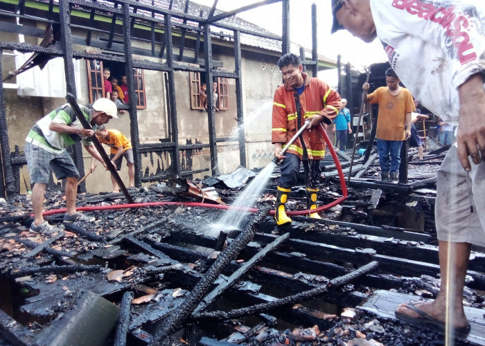 Pemkab Muba Salurkan Bantuan kepada Korban Kebakaran di Kecamatan Lais