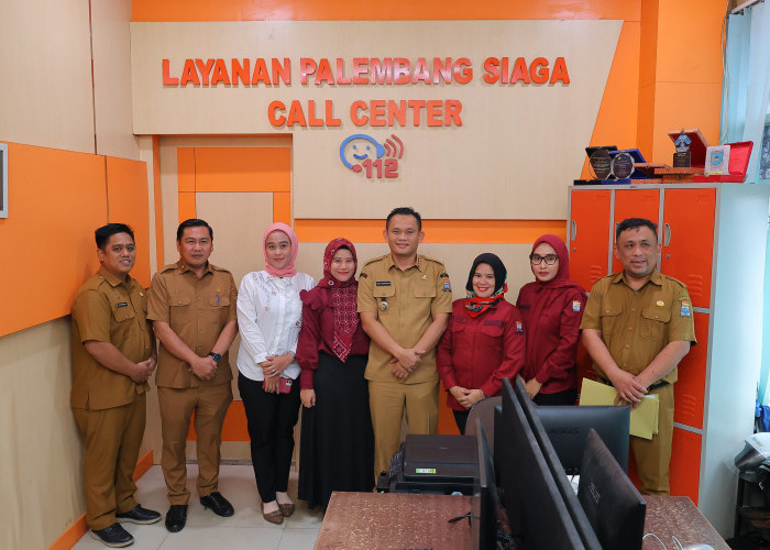 PJ Wako Cheka: Diskominfo Palembang Harus Responsif melalui Layanan Siaga Call Center 112! 