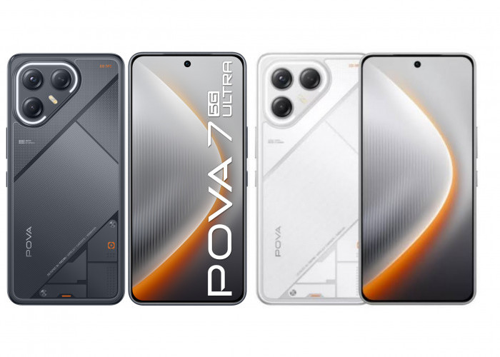 Tecno POVA 7 Ultra Mengusung Tampilan Layar Panel AMOLED dengan Kecerahan 4500 Nits