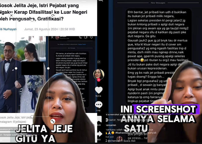 Jelita Jeje Bisa Sepolos Itu Ya, Istri Pejabat Bangga Dipasilitasi Pengusaha, ‘Mbak Kenapa Kamu Buka Kartu?’ 