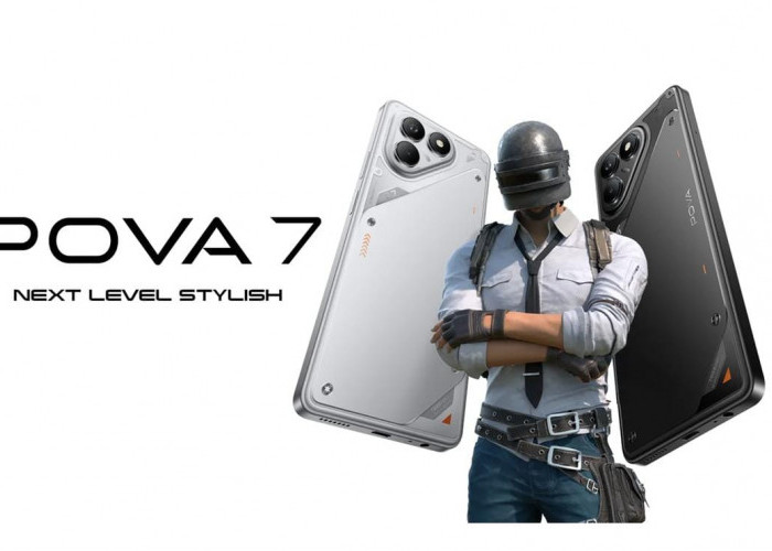 Rekomendasi HP Gaming Murah Tecno Pova 7 Usung Kapasitas Baterai Besar 7000 mAh Ditenagai Chipset Helio G100