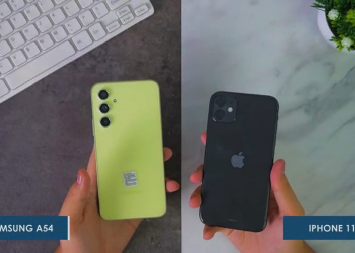 Adu Spesifikasi! iPhone 11 Versus Samsung Galaxy A54, Harga Beda Tipis Tapi Mana yang Terbaik?