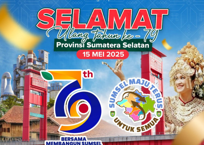 Semen Baturaja Tbk Mengucapkan Selamat Ulang Tahun ke-79 Provinsi Sumatera Selatan