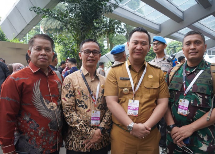 Pj Bupati Muara Enim Hadiri Rakornas 2024, Siap Sukseskan Program Asta Cita dan Pilkada Damai