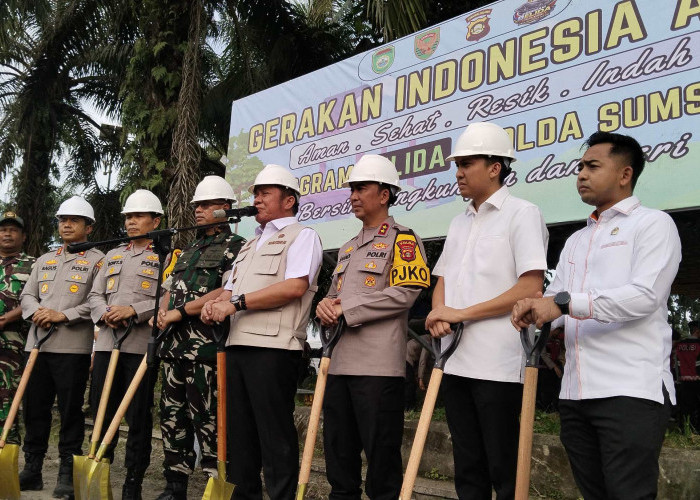 Kapolda dan Gubernur Sumsel Launching Program Belida di Ogan Ilir, Dukung Gerakan Indonesia Asri Presiden
