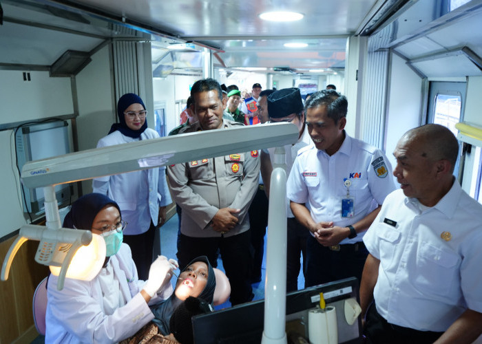 KAI Divre III Palembang Kembali Hadirkan Rail Clinic Untuk Peningkatan Kesehatan di Stasiun Payakabung