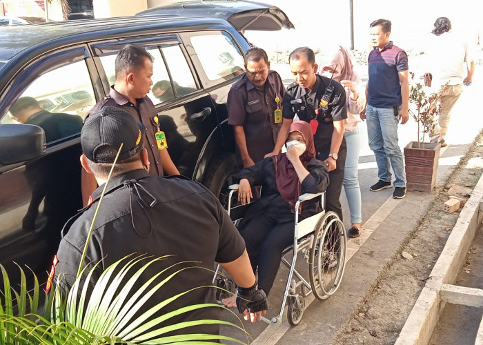 Kasus e-Warung, Kabid Dinsos Prabumulih Resmi Ditahan Tim Kejaksaan: Salah Aku Dimano?