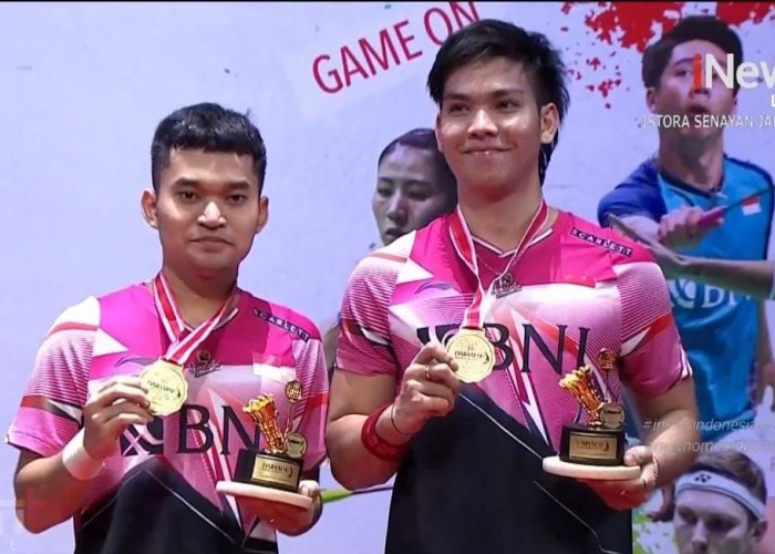 Leo/Daniel Memang Layak Juara Indonesia Masters 2023, Bungkam Pasangan Cina Straight Game 
