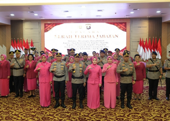 Kapolda Sumsel Rotasi 10 PJU dan Kapolres, Ini Daftar Lengkap Pejabat Baru