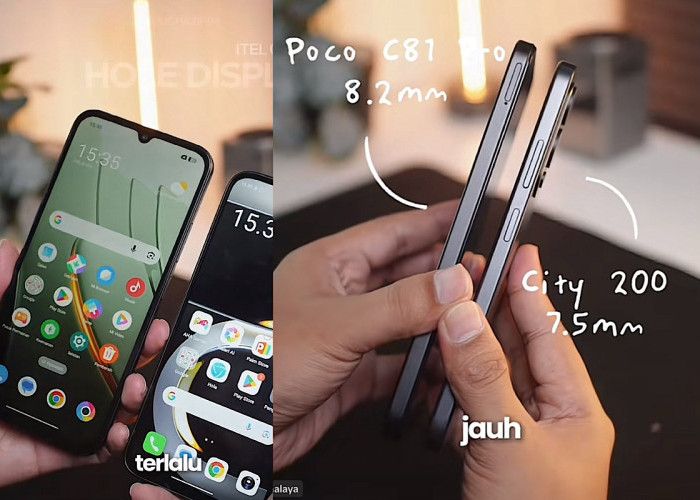 Harga Beda Tipis, Kamu Pilih POCO C81 Pro atau Itel City 200? Tak Hanya Soal Tampilan Tapi Juga Spesifikasinya