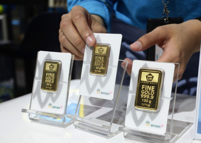 Harga Emas Antam Hari Ini Turun Rp4.000 per Gram, Buyback Ikut Merosot