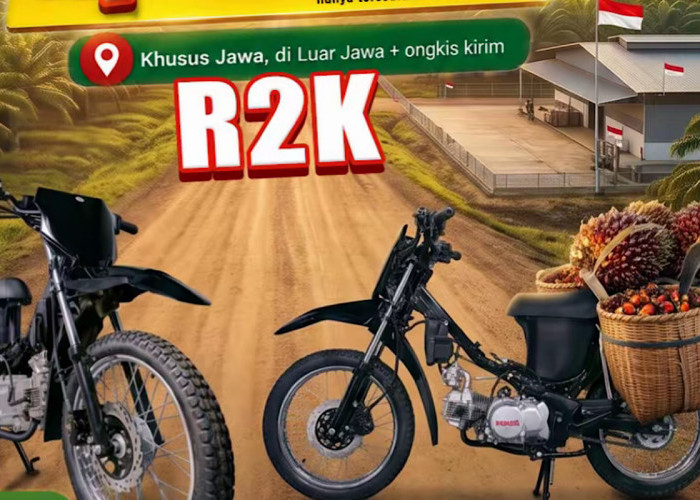 Motor Trondol Sejak Lahir, Viar R2K Tak Mengejar Desain Sporty Tapi Buat Bantu Cari Nafkah