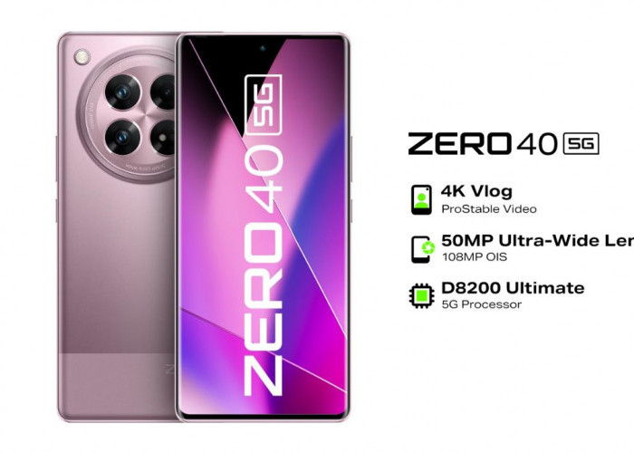 Harga Infinix Zero 40 5G di 2026 Kian Terjangkau: HP 5G dengan Desain Elegan, Bodi Ramping