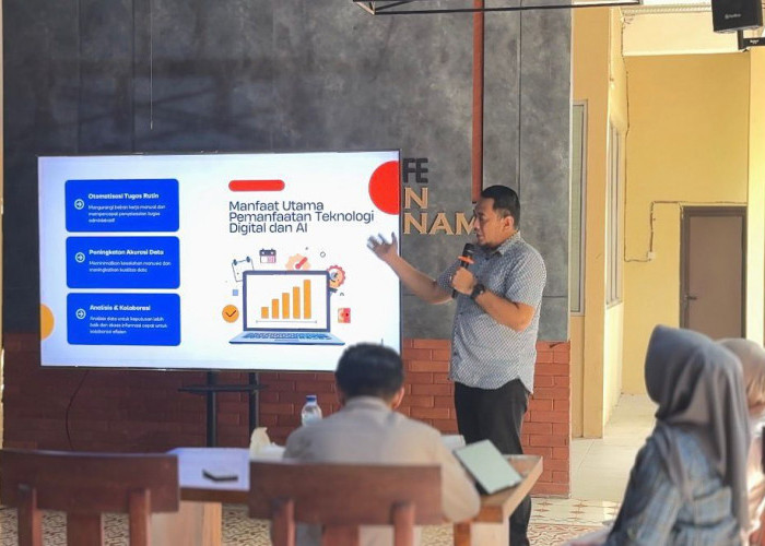 Sharing Teknologi Digital & Ai Bersama Biro Sdm Polda Sumsel Oleh Manajer Inovasi & Inkubator Bisnis Ubd