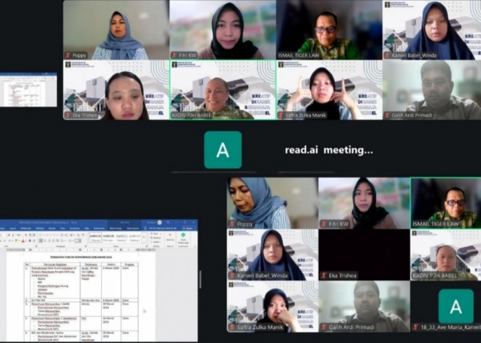 Kanwil Kemenkum Babel Siapkan Forum Komunikasi Kebijakan, Koordinasi Diperkuat