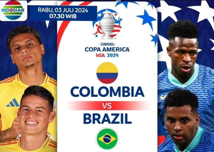 Tim Samba Bisa Tersingkir di Copa America 2024? Ini Prediksi dan Link Live Streaming Brasil v Kolombia