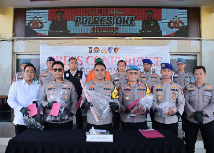Kasus Pembunuhan di Area Mess Karyawan di Desa Sungai Baung OKI Diungkap, Polisi Sebut Motif Sakit Hati