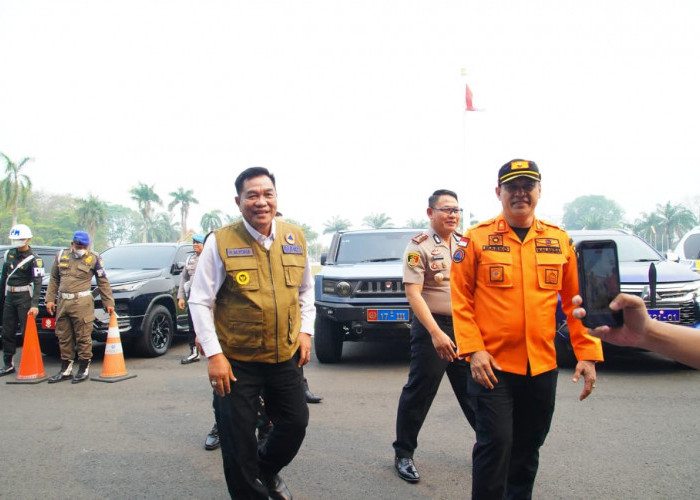 Bupati Toha Tohet Hadiri Rakor Karhutla Sumsel, Siap Tindak Lanjuti Arahan Menko Polkam