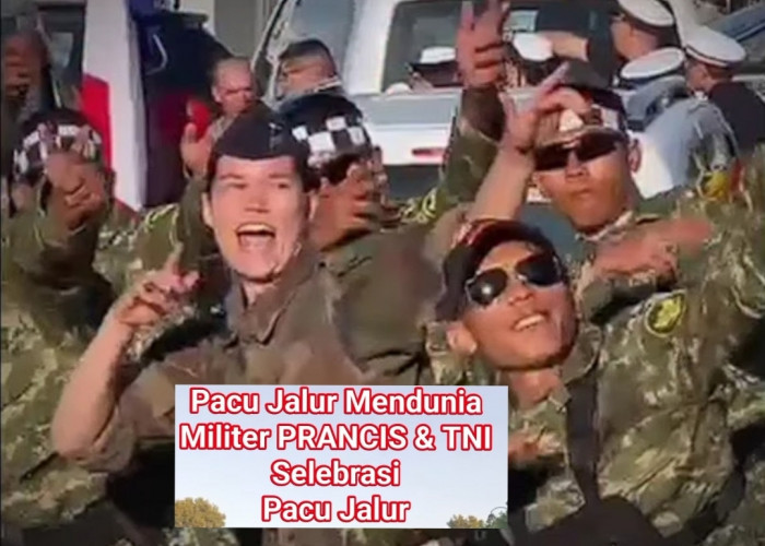 MENDUNIA, Tari Pacu Jalur Jadi Simbol Persahabatan TNI dan Tentara Prancis di Serangkaian Bastille Day 2025