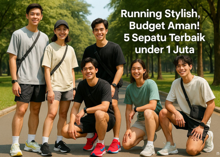 Jangan Asal Beli! Ini Sepatu Running Terbaik Under 1 Juta Versi Gen Z
