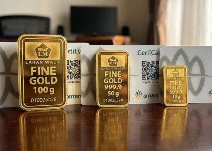 Harga Emas Antam Hari Ini Naik Rp8.000 per Gram, Buyback Melonjak Jadi Rp2.349.000