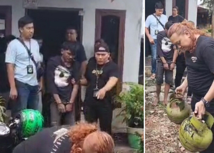 Kecanduan Judi Online, Pemuda di Palembang Nekat Curi 2 Tabung Gas Elpiji Milik Tetangganya Sendiri 
