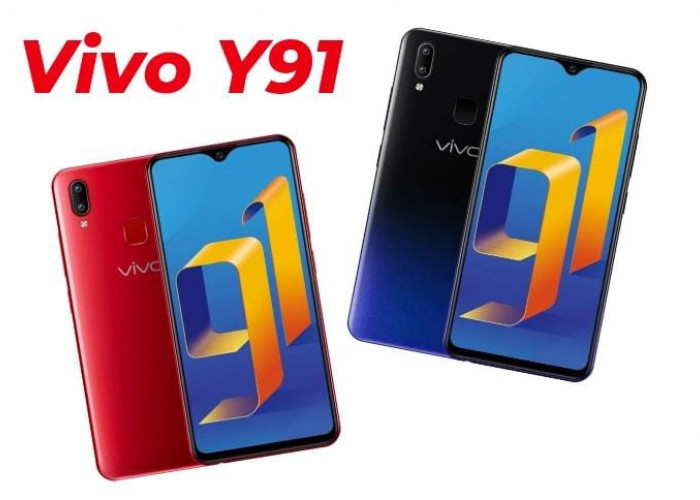 Vivo Y91, Miliki Desain Ultra All Screen dan Notch Kecil, Visual Pun Memuaskan untuk Nonton!