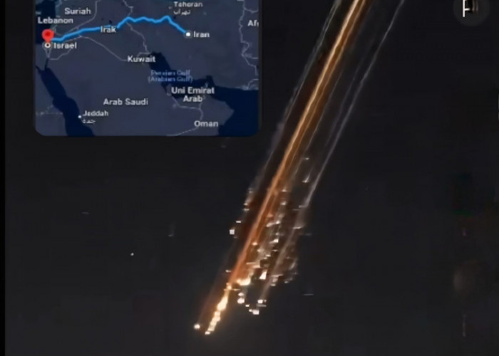 GILA, Ratusan Rudal Hipersonik Irak Butuh 11 Menit Hantam Tel Aviv, Iron Dome Menyerah