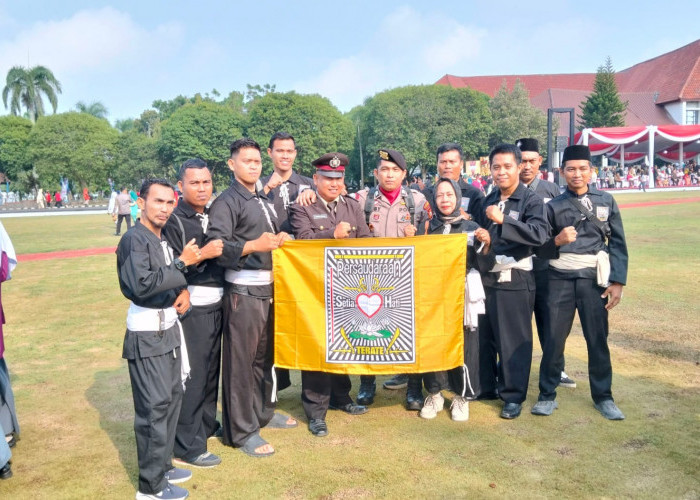 PSHT Cabang OKI Hadiri Upacara HUT Kemerdekaan RI ke-81 di Pemda