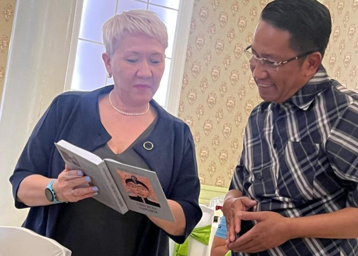 Menteri Hukum RI Supratman Andi Agtas Dialog dengan Diaspora Indonesia di Saint Petersburg, Rusia