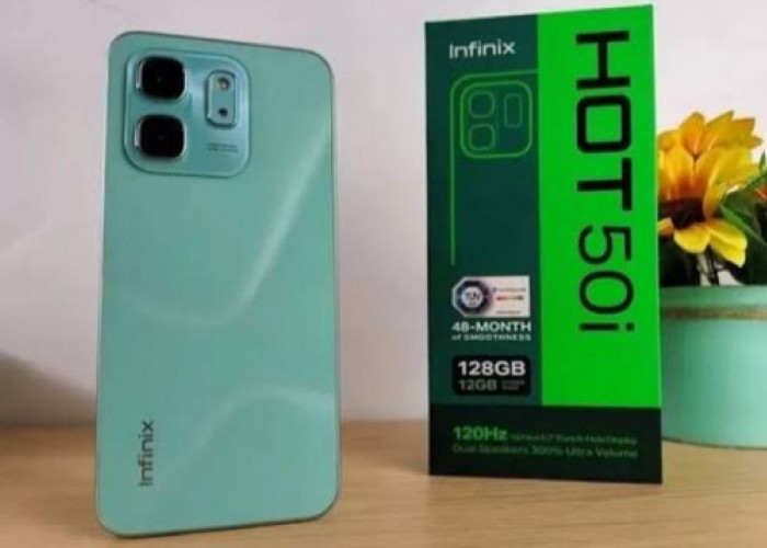Infinix Hot 50i Ditenagai Chipset Helio G81 serta Disupport Fitur NFC