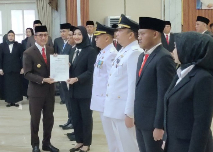 Ratu Dewa Lantik Sejumlah Pejabat Pemkot Palembang, Singgung Polemik Penagihan PBB-P2 Yayasan IGM