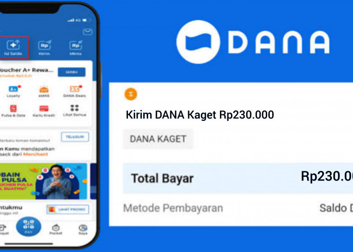 Kesempatan Terbatas! Ada Saldo Gratis Senilai Rp230.000 dari Fitur DANA Kaget, Klaim Sekarang Juga