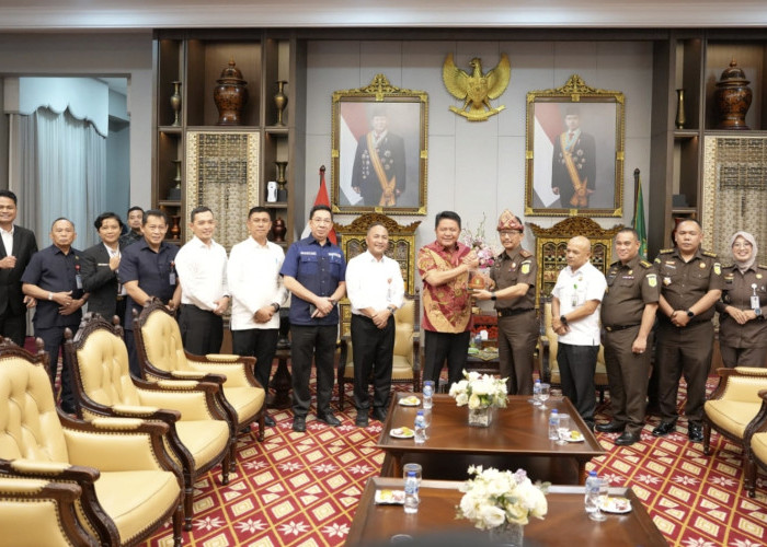 Kajati Sumsel Nurcahyo Silaturahmi ke Gubernur, Ketua DPRD hingga Ketua Pengadilan Tinggi Palembang