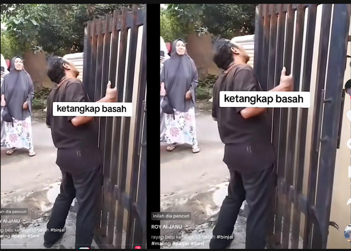 Viral, Rayap Besi Ketangkap Basah Emak-emak Pagar Disuruh Pasang di Tempat Semula